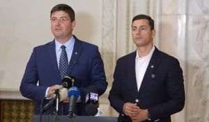 Sursă foto: Facebook / USR; Ionel Bogdan, purtător de cuvânt PNL şi Alexandru Dimitriu, Deputat USR